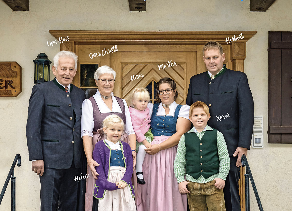 Gastgeber Familie Mayrhofer, Schobergut