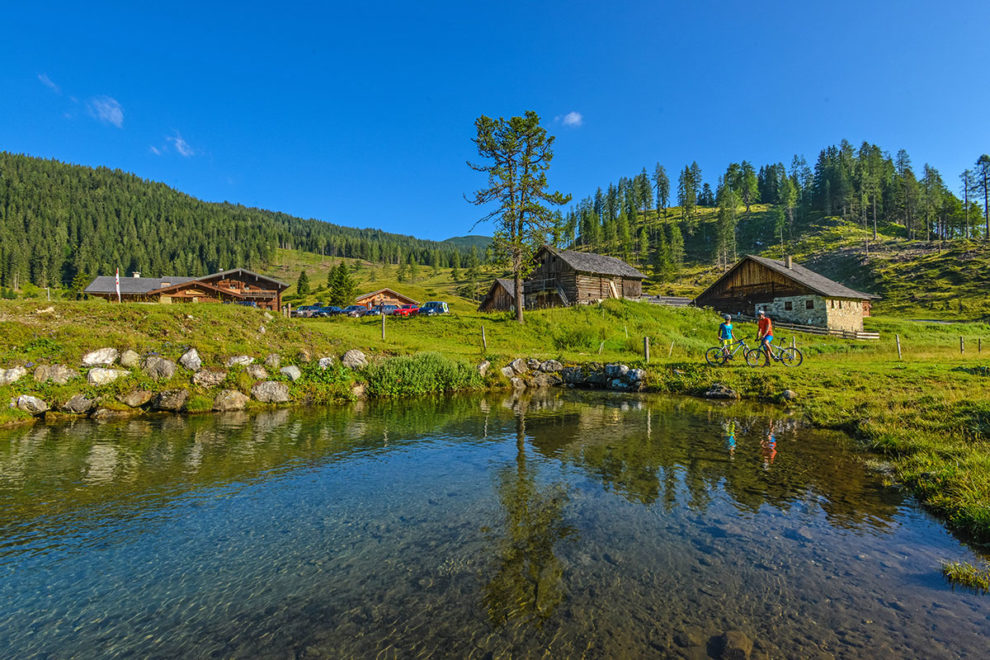 Sommerurlaub auf der Gnadenalm Sommerurlaub auf der Gnadenalm