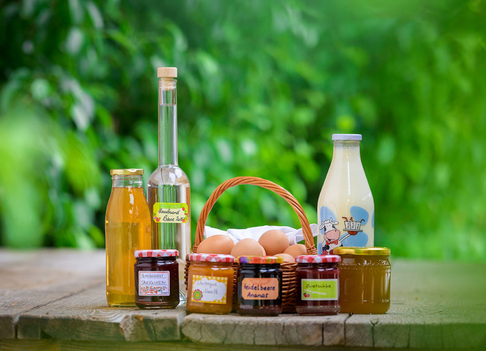 Farm products - farm holiday in Radstadt Hofeigene Produkte - Bauernhofurlaub in Radstadt
